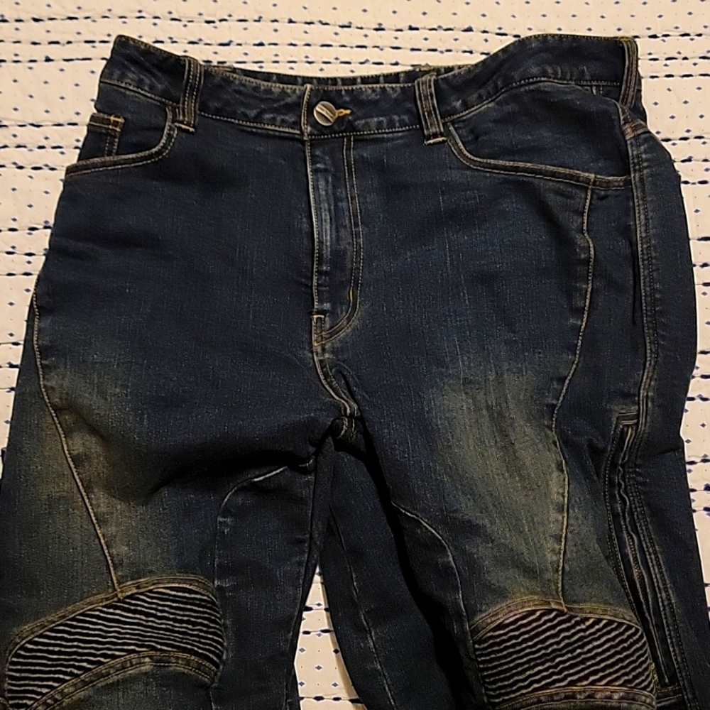 Maxler moto riding jeans size 36 waist x 36 long